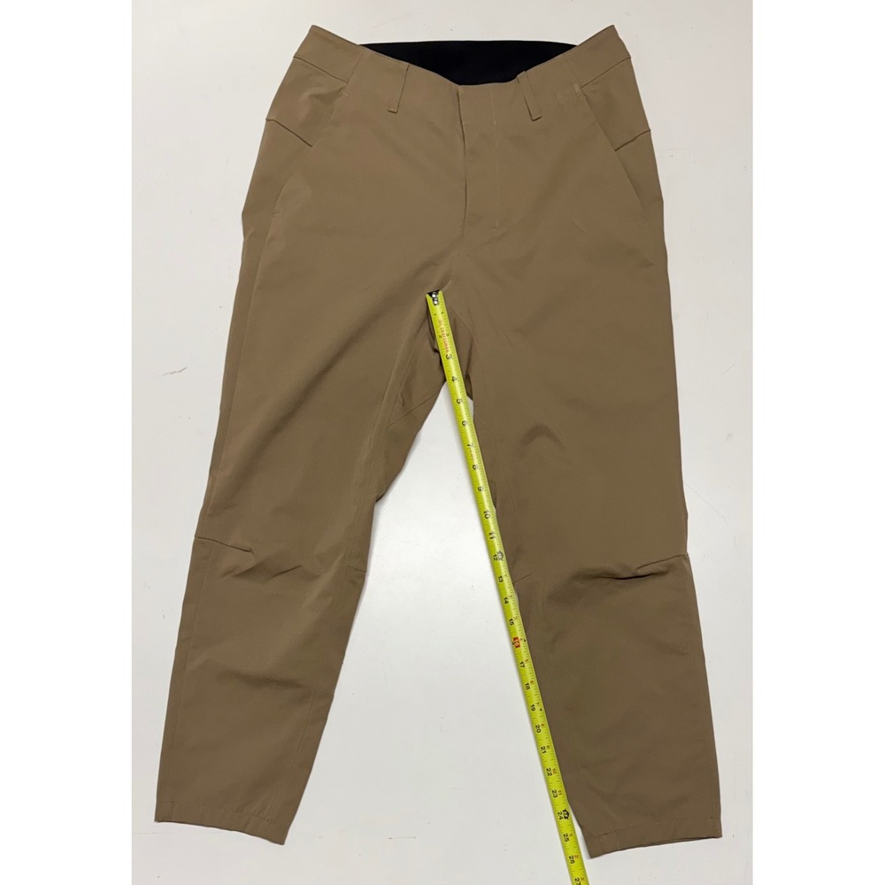 Lululemon Mile View Mens Tan Chino Trousers Size 30 Commuter Pants